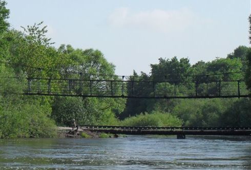 Мосты через реку Болва в районе п. Любохна